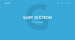 Desktop Screenshot of garyscetbon.com